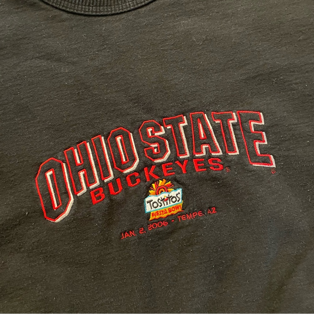Vintage Ohio State Tostito’s Fiesta Bowl 2006 Crewneck Sweatshirt Medium - Picture 2 of 7